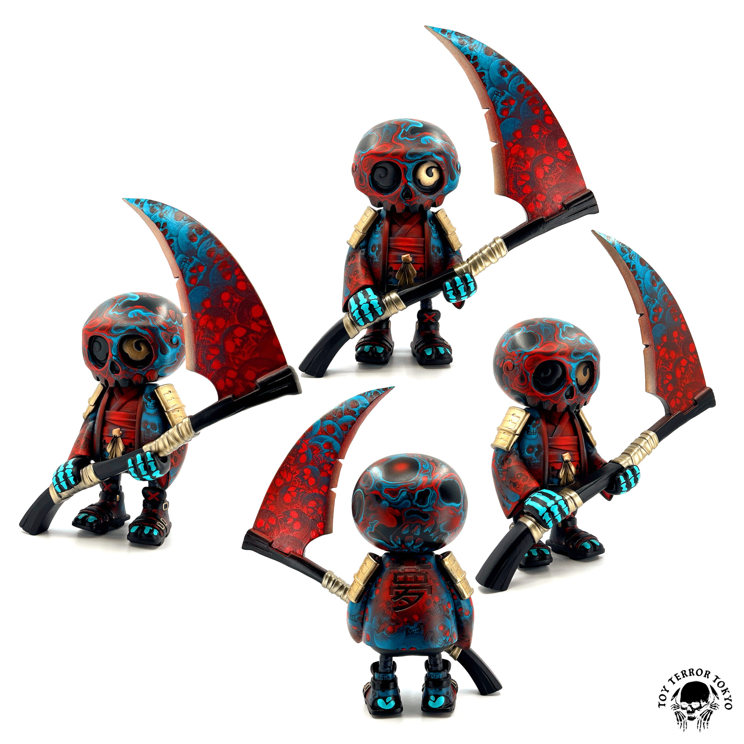 Shinigami Blue Hands