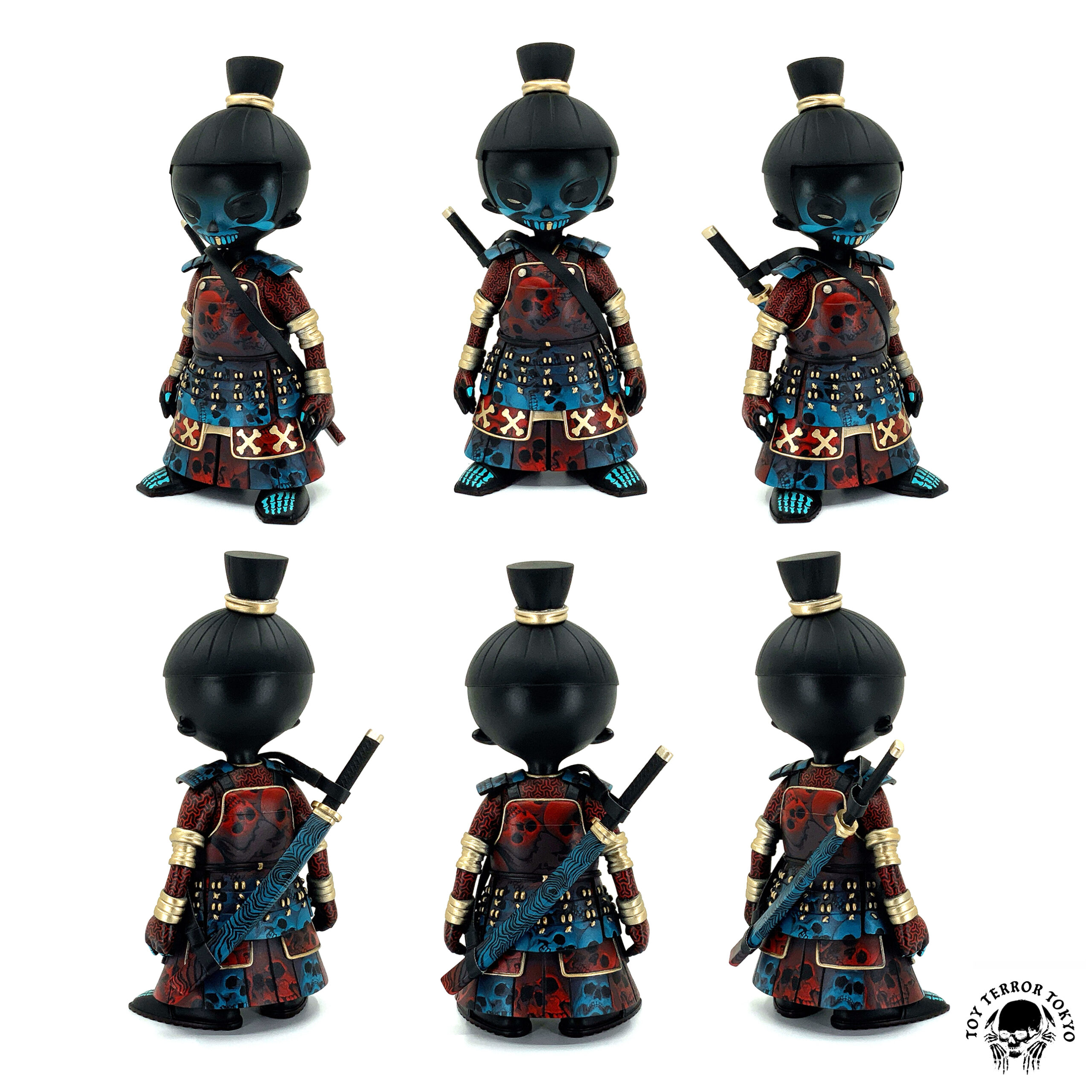 Kid Katana Blue Face